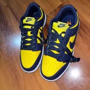 Michigan Dunk Low Size 8 Women